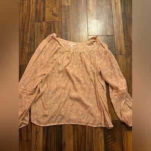 XL sheer Lauren Conrad blouse
